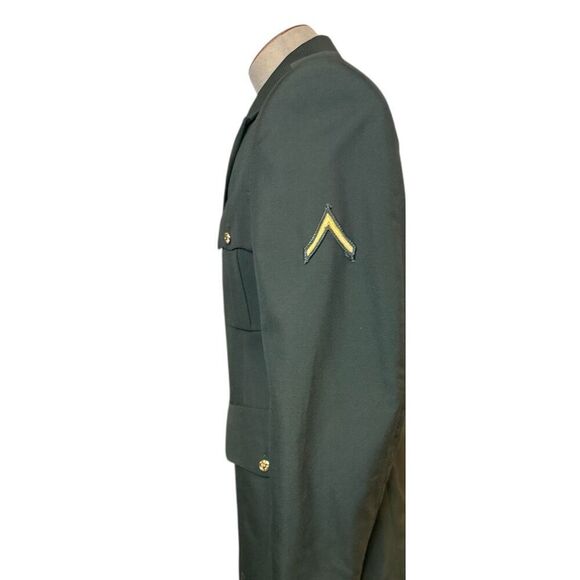 US Army Uniform Jacket By DeRossi & Son Sz. 37R - Picture 8 of 11